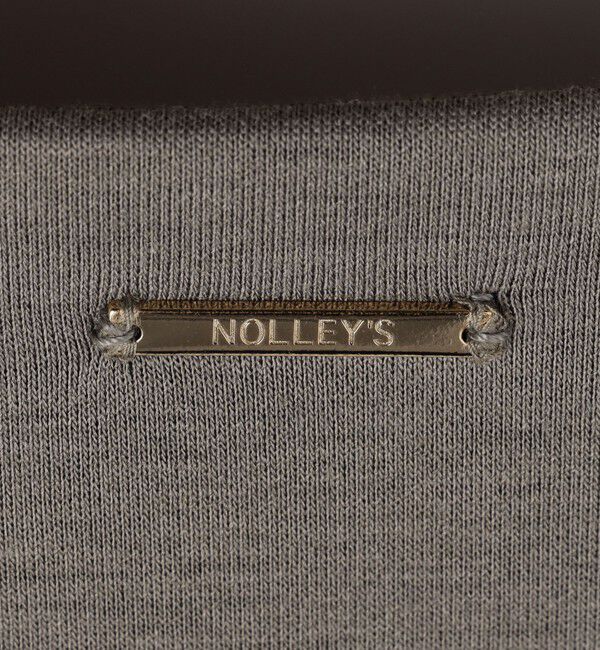 NOLLEY'S「《セットアップ対応》ウォッシャブルエアボールジャガードペプラムブルゾン」|ブルゾン・スタジャン|
