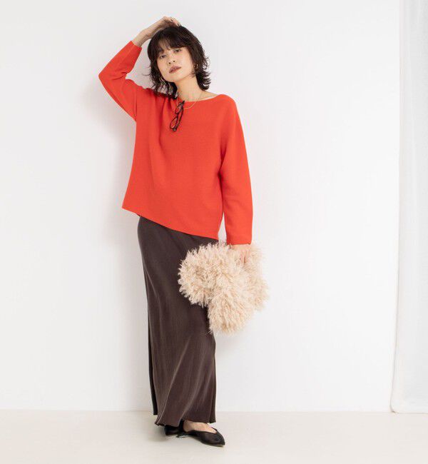 NOLLEY'S「《手洗い可能》カールカールガータープルオーバー」|ニット・セーター|