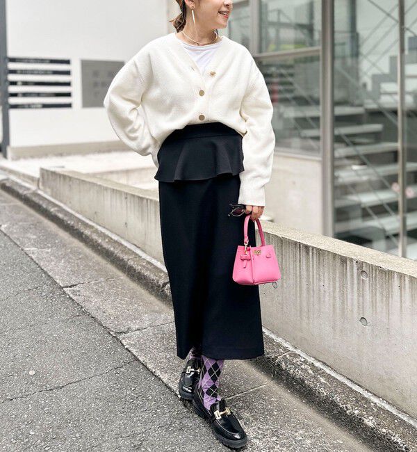 NOLLEY'S「5GノアリスVネックカーディガン」|カーディガン|