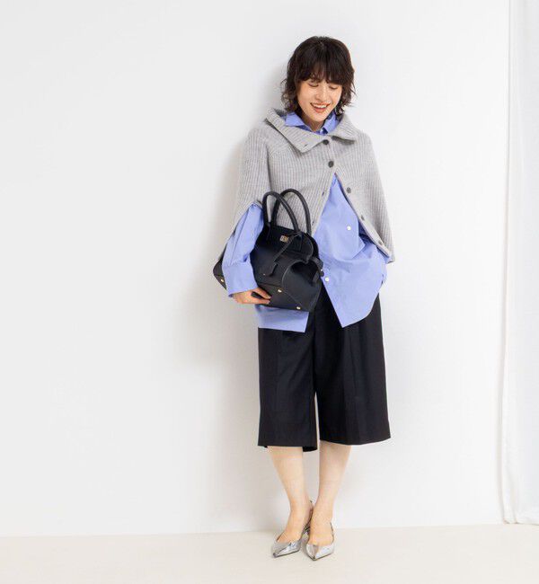 NOLLEY'S「《手洗い可能》2WAYニットポンチョ」|ニット・セーター|