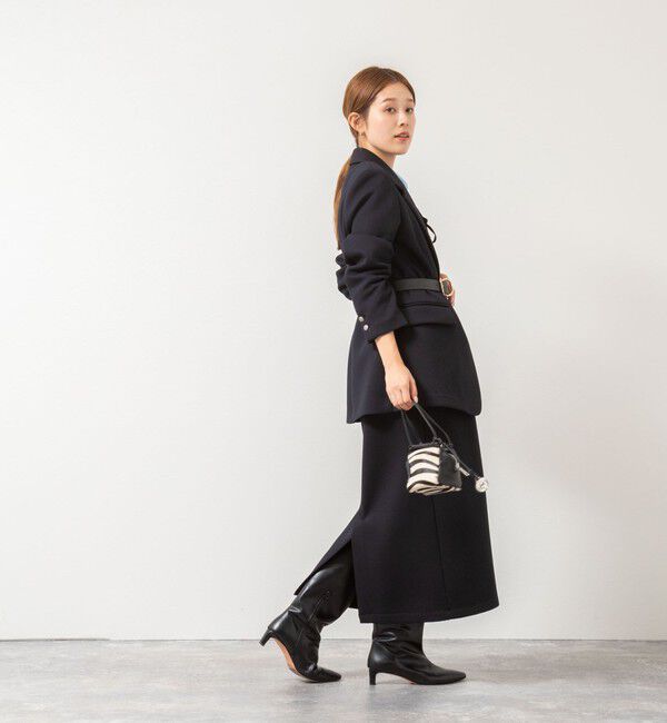 NOLLEY'S「《セットアップ対応》ウォッシャブルエアボールタイトスカート」|タイト|