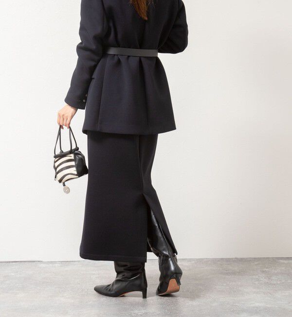 NOLLEY'S「《セットアップ対応》ウォッシャブルエアボールタイトスカート」|タイト|