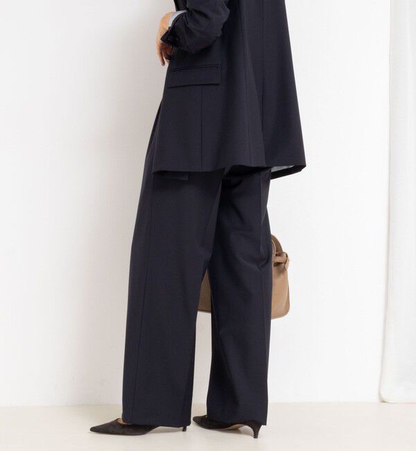 NOLLEY'S sophi「《セットアップ対応》ウォッシャブルサイロトロピカルワイドパンツ」|その他|