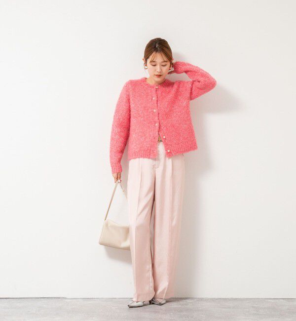 NOLLEY'S「モヘアスパンコールカーディガン」|カーディガン|