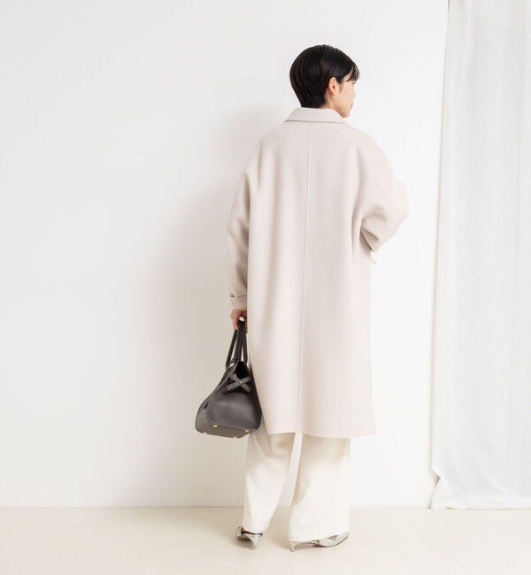 NOLLEY'S sophi「SUPER140リバーステンカラーコート」|ステンカラーコート|