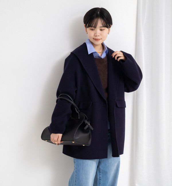 NOLLEY'S sophi「SUPER140リバーショールコート」|その他|