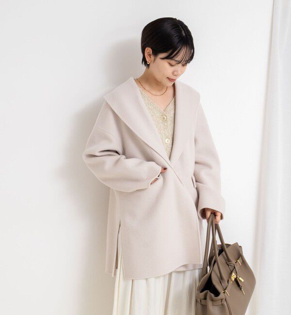 NOLLEY'S sophi「SUPER140リバーショールコート」|その他|