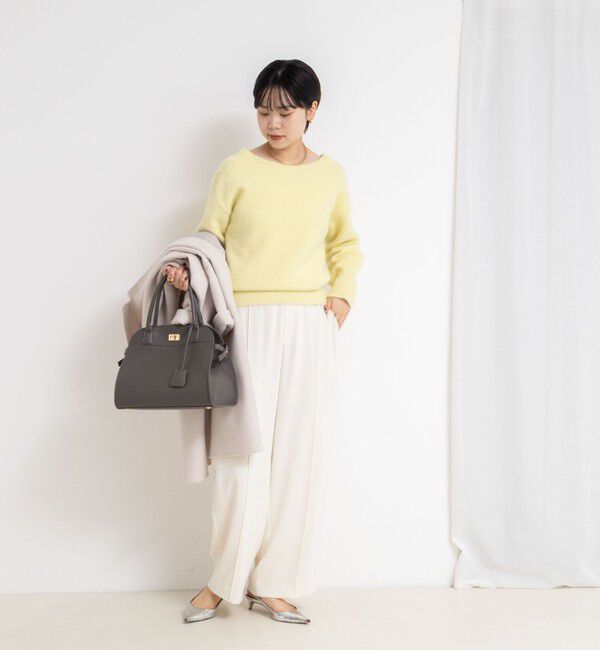 NOLLEY'S sophi「ヘアリー2WAYプルオーバーニット」|ニット・セーター|