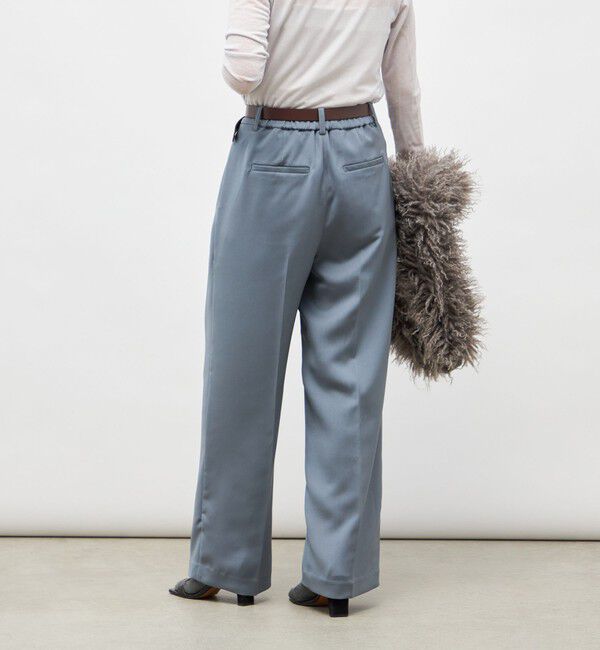 NOLLEY'S sophi「【一部WEB限定サイズ】ウォッシャブルブライトダブルクロスセミワイドパンツ」|その他|