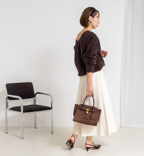 NOLLEY'S sophi「《セットアップ対応》ウォッシャブルダンボールフレアスカート」|フレア|