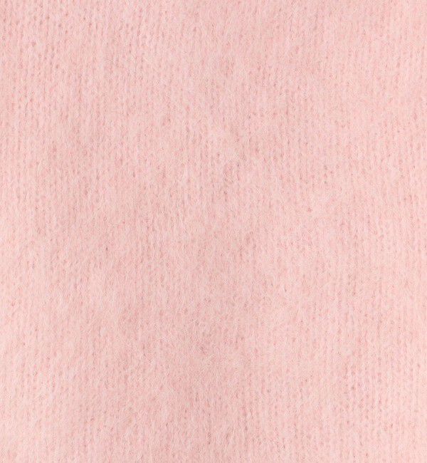 NOLLEY'S「ヘアリークルーネックニットジャケット」|カーディガン|