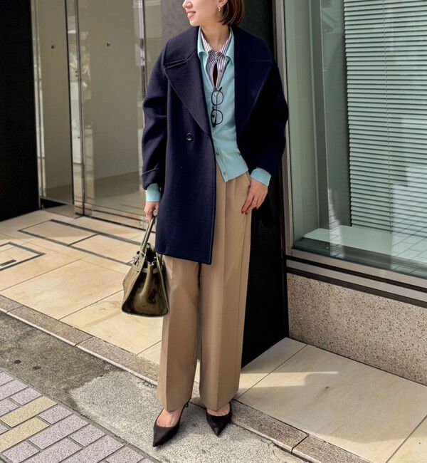 NOLLEY'S「【一部WEB限定アイテム】SP140リバーコート起毛メルトン仕上げ」|その他|