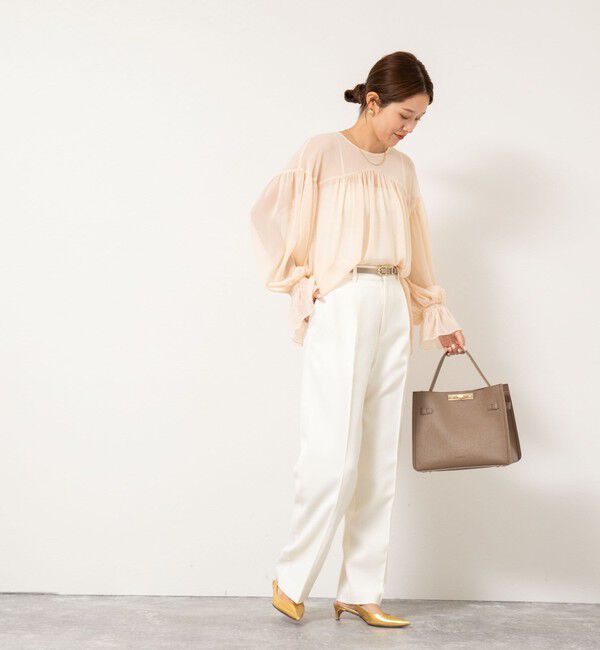 NOLLEY'S「フラノセミワイドパンツ」|その他|