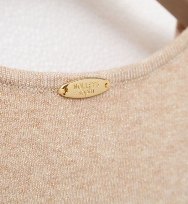 NOLLEY'S sophi「◇【WEB限定】ウォッシャブルラメ総針Vネックコクーンワンピース」|ワンピース|