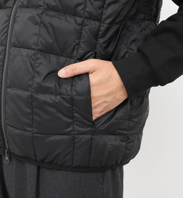 NOLLEY'S goodman「【TAION/タイオン】W-ZIP DOWN HOODIE with SWEATS SLEEVE 25AW」|ダウン|