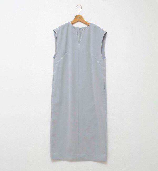 NOLLEY'S「ウォッシャブルフラノ風ジャンパーワンピース」|ワンピース|