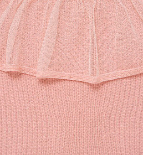 NOLLEY'S sophi「《手洗い可能》シアーフリル総針プルオーバー」|ニット・セーター|