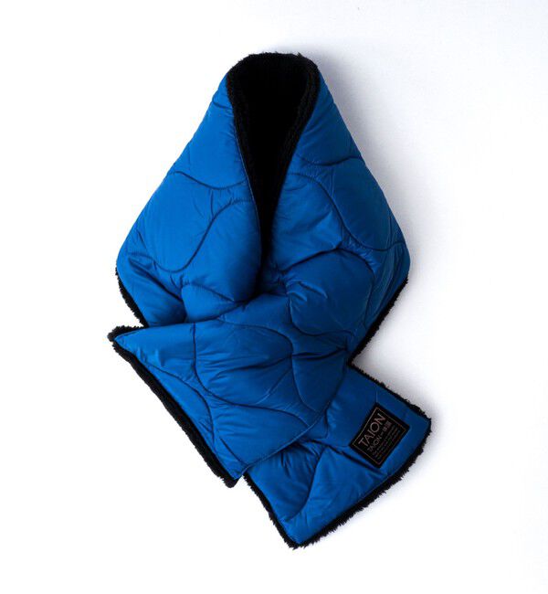 NOLLEY'S goodman「【TAION / タイオン】MILITARY R/S DOWN SCARF SOFT SHELL 17」|マフラー|