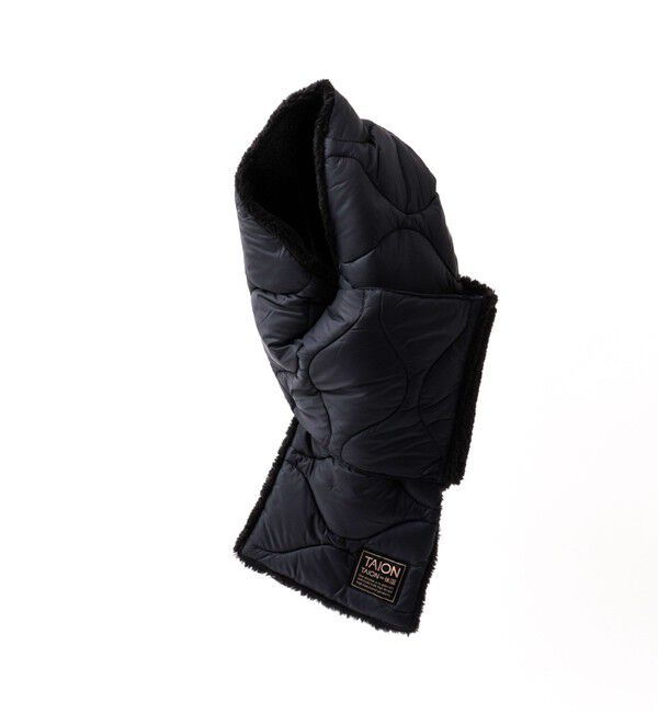 NOLLEY'S goodman「【TAION / タイオン】MILITARY R/S DOWN SCARF SOFT SHELL 17」|マフラー|
