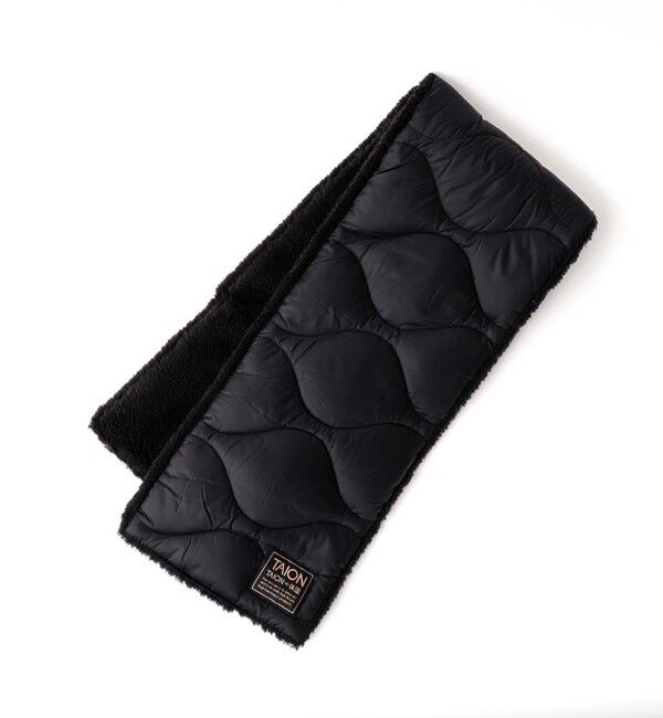 NOLLEY'S goodman「【TAION / タイオン】MILITARY R/S DOWN SCARF SOFT SHELL 17」|マフラー|