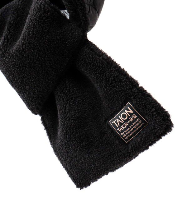 NOLLEY'S goodman「【TAION / タイオン】MILITARY R/S DOWN SCARF SOFT SHELL 17」|マフラー|