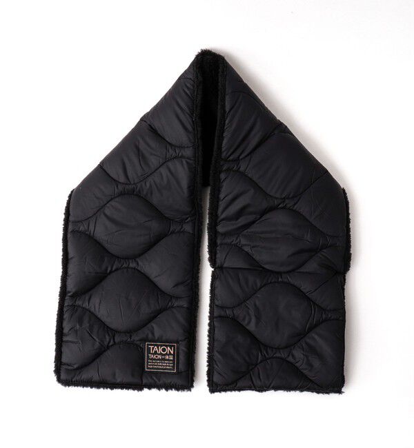 NOLLEY'S goodman「【TAION / タイオン】MILITARY R/S DOWN SCARF SOFT SHELL 17」|マフラー|