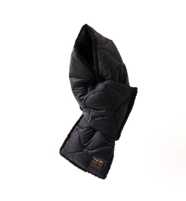 NOLLEY'S goodman「【TAION / タイオン】MILITARY R/S DOWN SCARF SOFT SHELL 17」|マフラー|