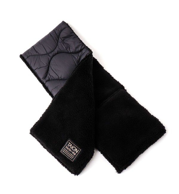 NOLLEY'S goodman「【TAION / タイオン】MILITARY R/S DOWN SCARF SOFT SHELL 17」|マフラー|
