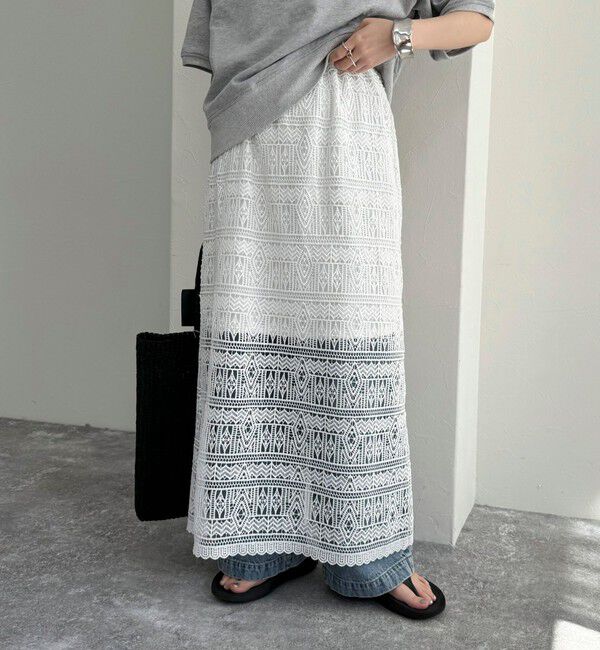 fredy emue「レースタイトスカート」|タイト|