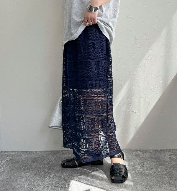 fredy emue「レースタイトスカート」|タイト|