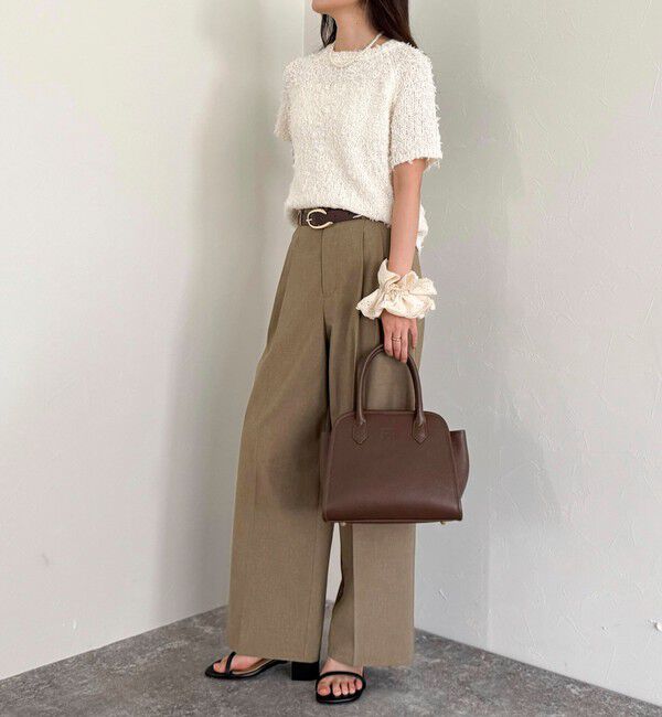 fredy emue「FR台形レザーバッグ」|ショルダー・メッセンジャー|