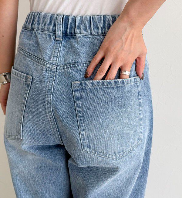 fredy emue「ドロストデニムパンツ」|デニム|