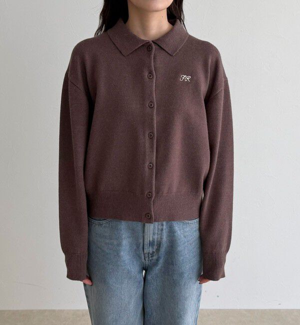 fredy emue「ニットシャツカーディガン バブーシュカ付き」|ニット・セーター|