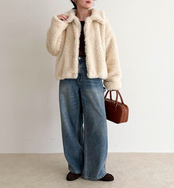 fredy emue「フェイクファーコート」|その他|