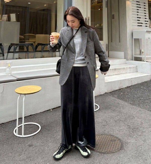 fredy emue「《セットアップ対応》ツィードオーバージャケット」|テーラードジャケット|