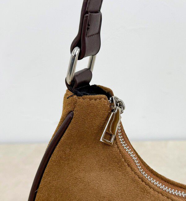 fredy emue「パイピングスエードラウンドワンショルバッグ」|ショルダー・メッセンジャー|