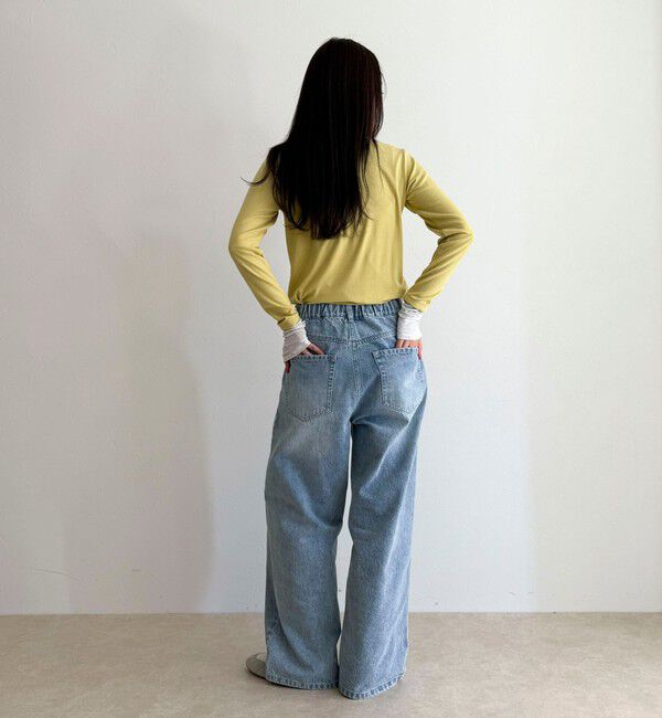 fredy emue「シアーリブレイヤードロンTシャツ」|Tシャツ・カットソー|