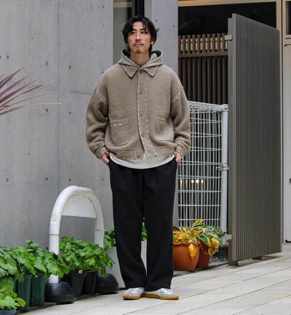 GLOSTER「【GOODNESS WEAR】リラックスメルトンパンツ」|チノ|