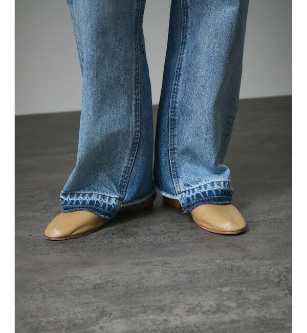 SALON adam et rope'「COTTON USAセミフレアデニム 3」|デニム|