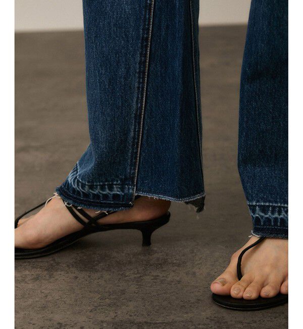 SALON adam et rope'「COTTON USAセミフレアデニム 3」|デニム|