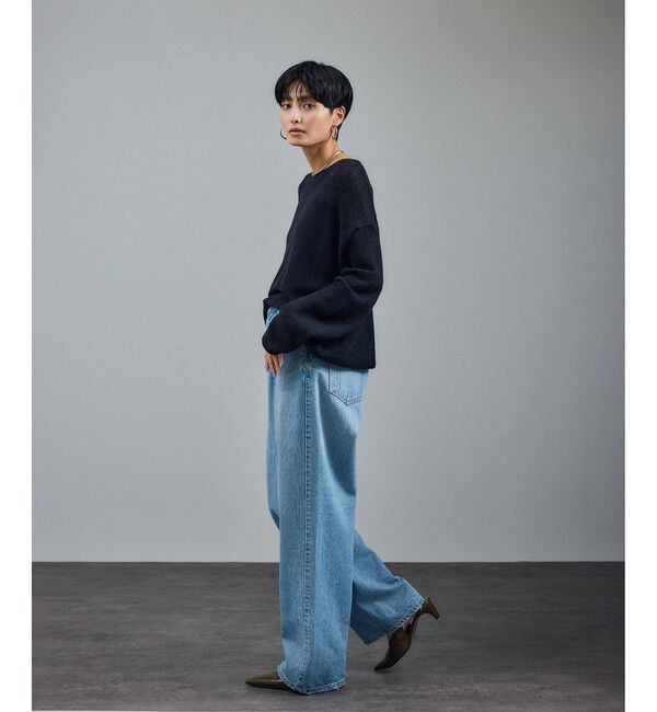 SALON adam et rope'「シアーアルパカウールニットプルオーバー」|ニット・セーター|