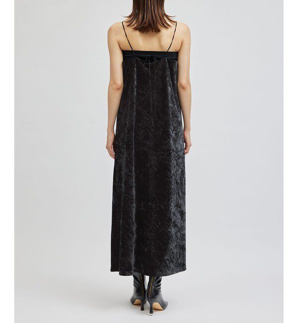 ROPE「クラッシュベロアキャミワンピース」|ワンピース|