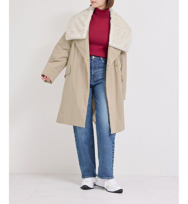 E'POR「【LIMONTA】Thin Down ハーフコート」|ダウン|