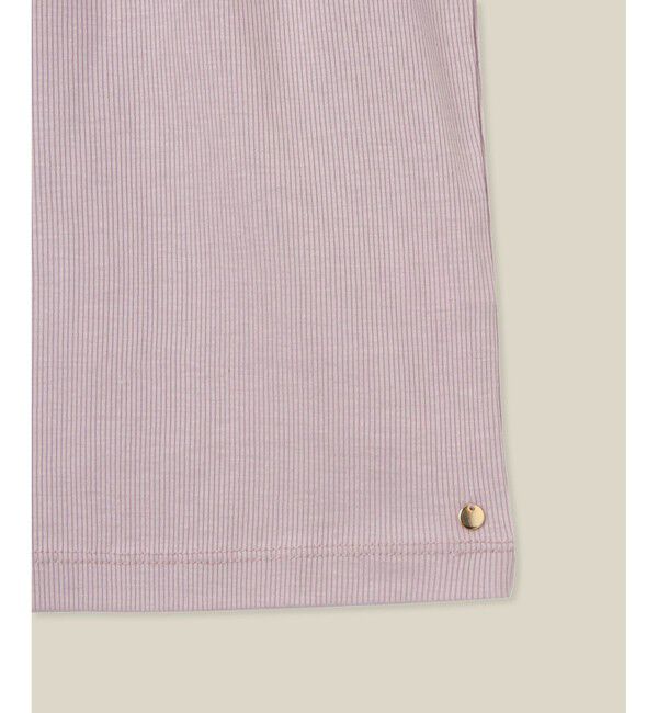 ROPE「【WEB・一部店舗限定】【接触冷感/UVカット】チュールコンビテレコタンクトップ」|タンクトップ|