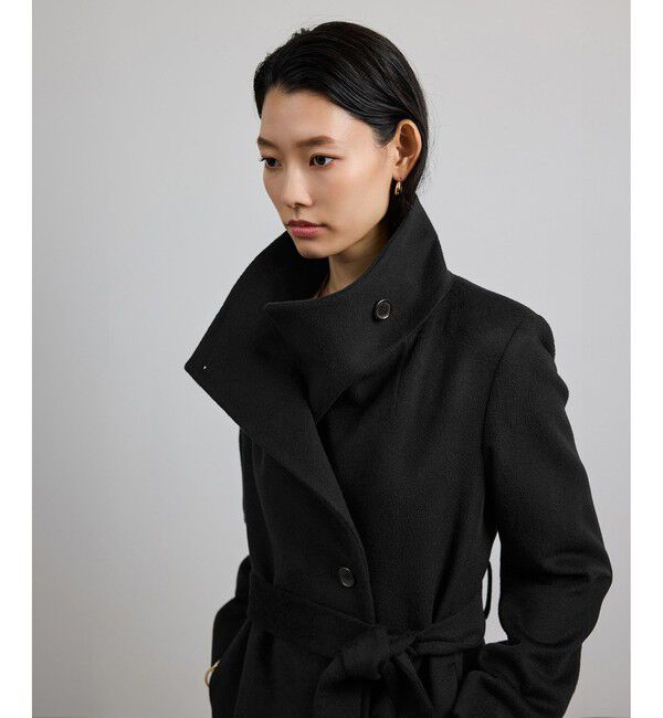 ROPE「プレミアムカシミヤ ロングコート【逸品・マルチWAY】【25AW】」|ステンカラーコート|