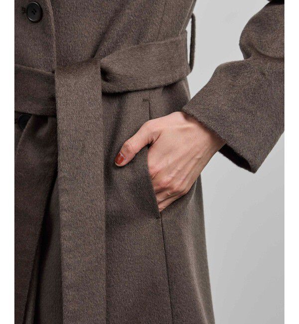 ROPE「プレミアムカシミヤ ロングコート【逸品・マルチWAY】【25AW】」|ステンカラーコート|