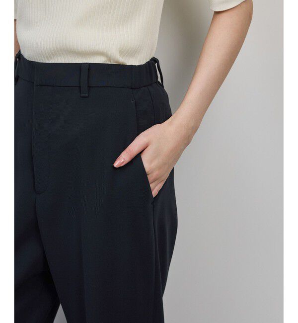 ROPE「トリアセダブルクロス テーパードパンツ/イージーケア・25AW」|チノ|