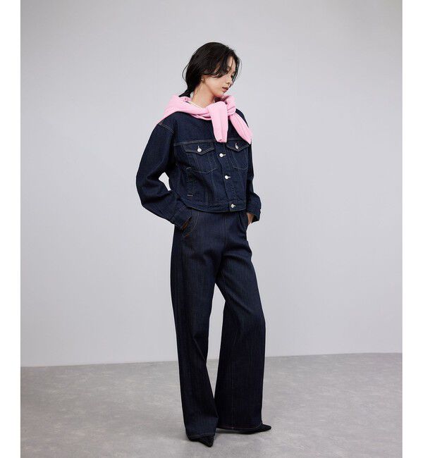 ROPE「カシミヤVネックニットプルオーバー」|ニット・セーター|