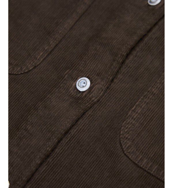 ROPE「【Healthy denim(ヘルシーデニム）】一部別注Almondコーデュロイビッグシャツ/イージーケア」|シャツ・ブラウス|
