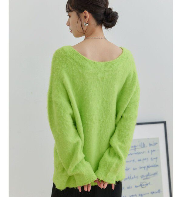 VIS「【前後2WAY】トゥンカロンニット」|ニット・セーター|